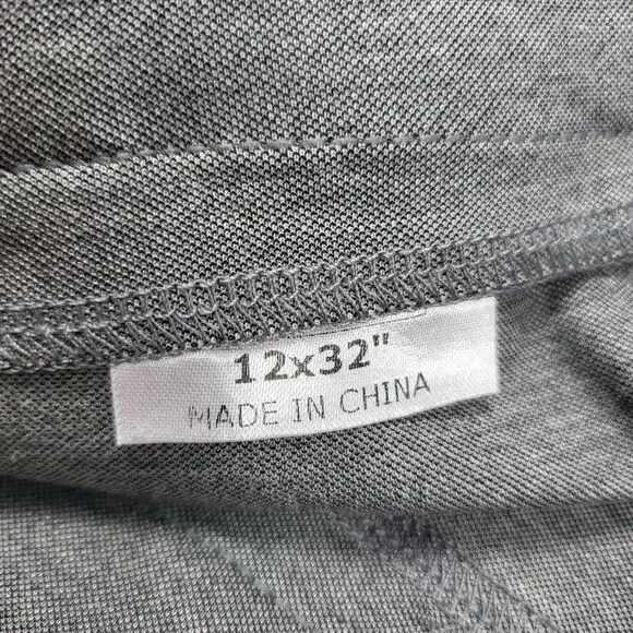 IChosy Women's Casual Dress Pants High Waist Pull Up Size 12 Gray Barely Bootcut - Picture 4 of 10